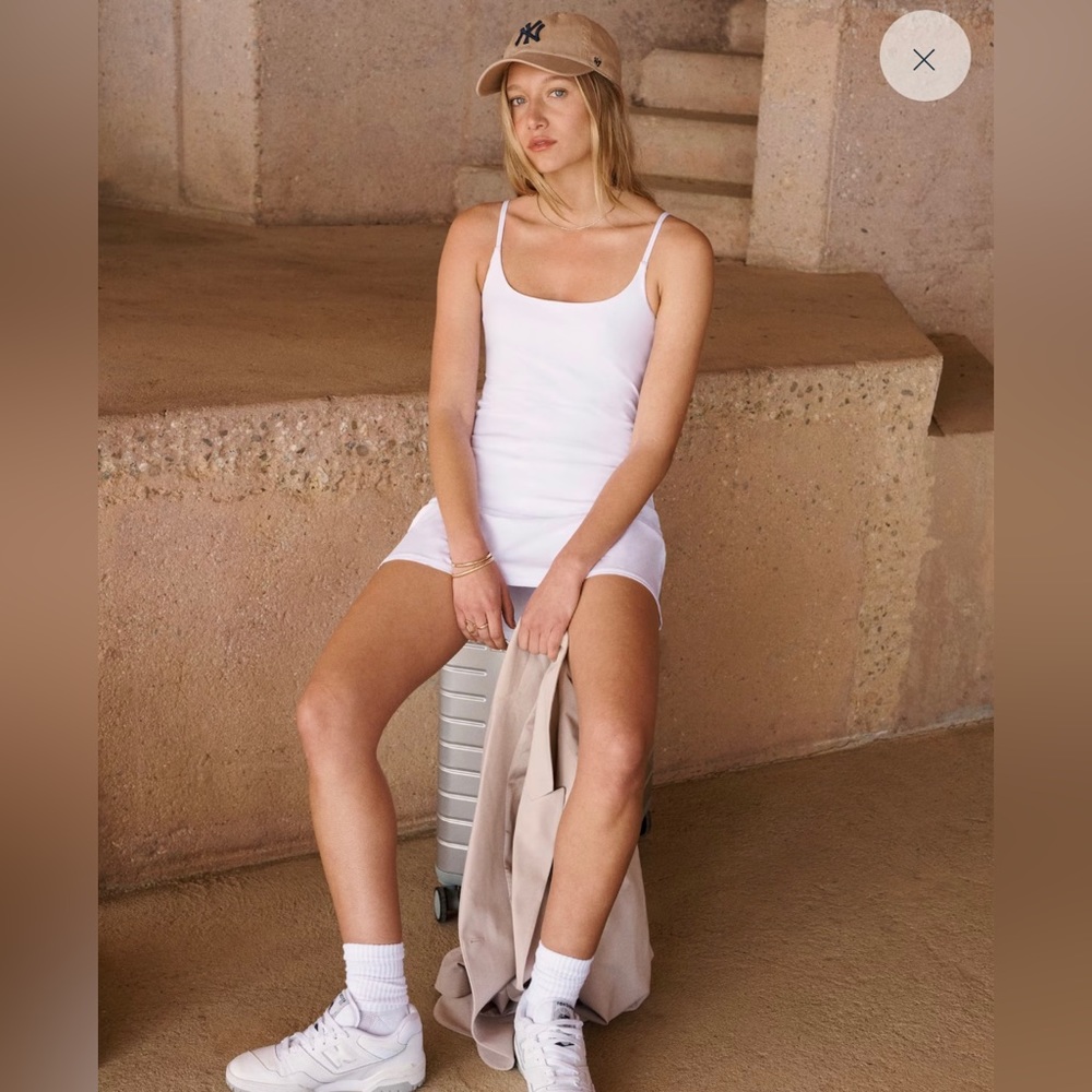 Abercrombie WHITE Traveler Mini Dress